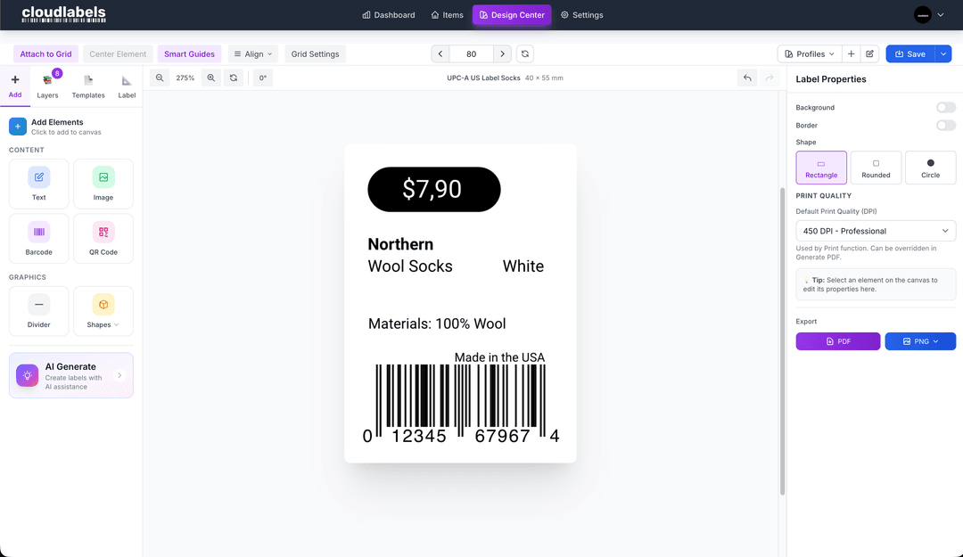 Pallet Labels for Warehouse and Logistics | Cloudlabels
